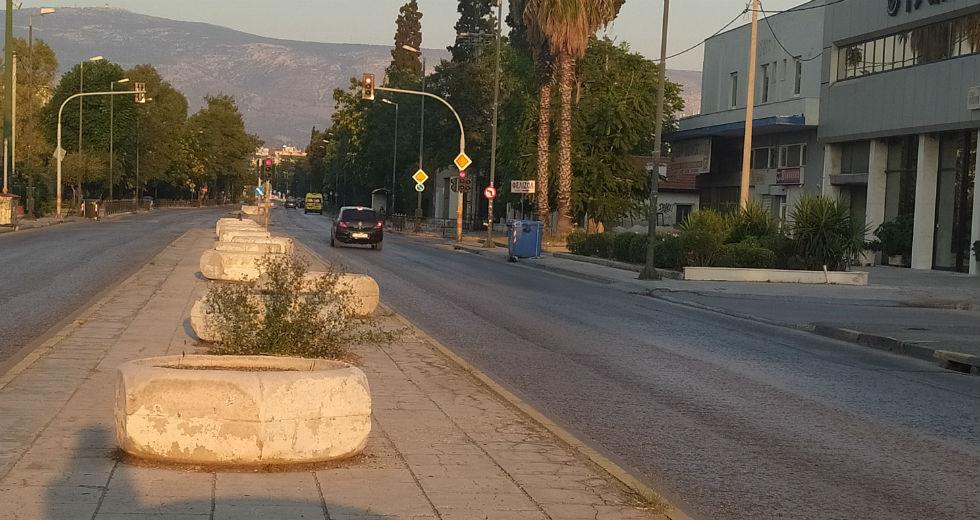 Σημαντικό έργο ανάπλασης στην Ιερά Οδό από τον Δήμο Ελευσίνας